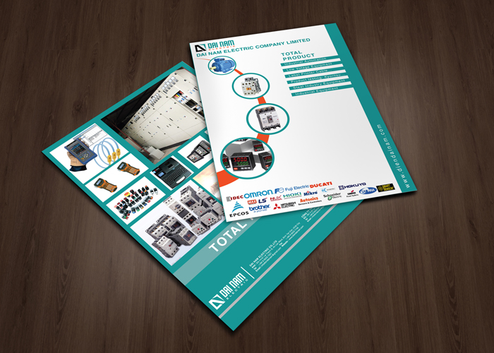 ĐIỆN ĐẠI NAM - Thiết kế nhận diện thương hiệu công ty Điện Đại Nam