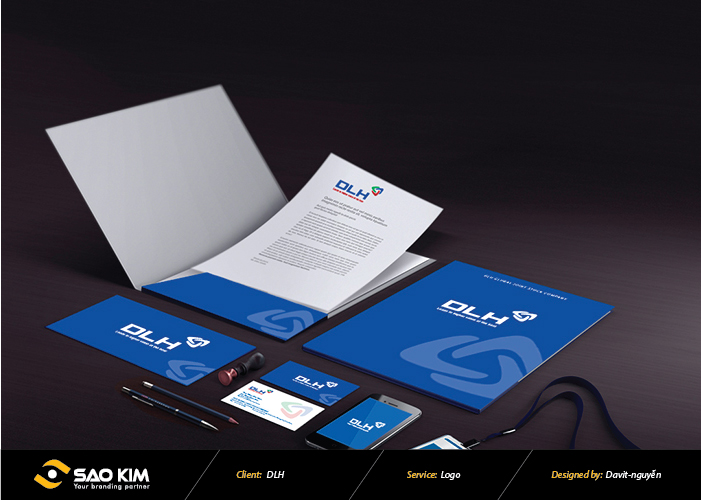 DLH - Thiết kế logo Công ty Khoáng sản DLH