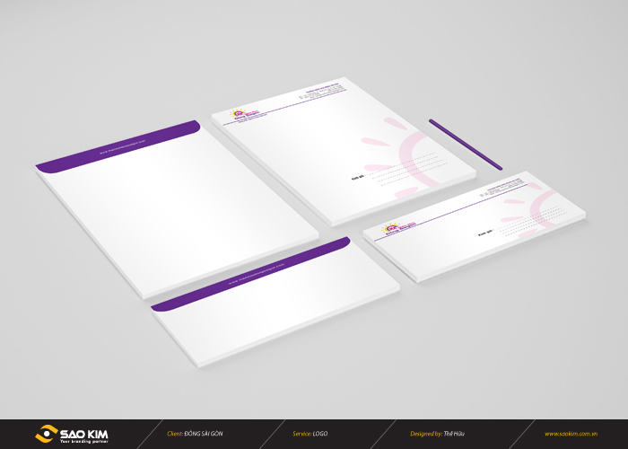 Đông Sài Gòn - Thiết kế logo nhận diện thương hiệu trường mầm non Đông Sài Gòn