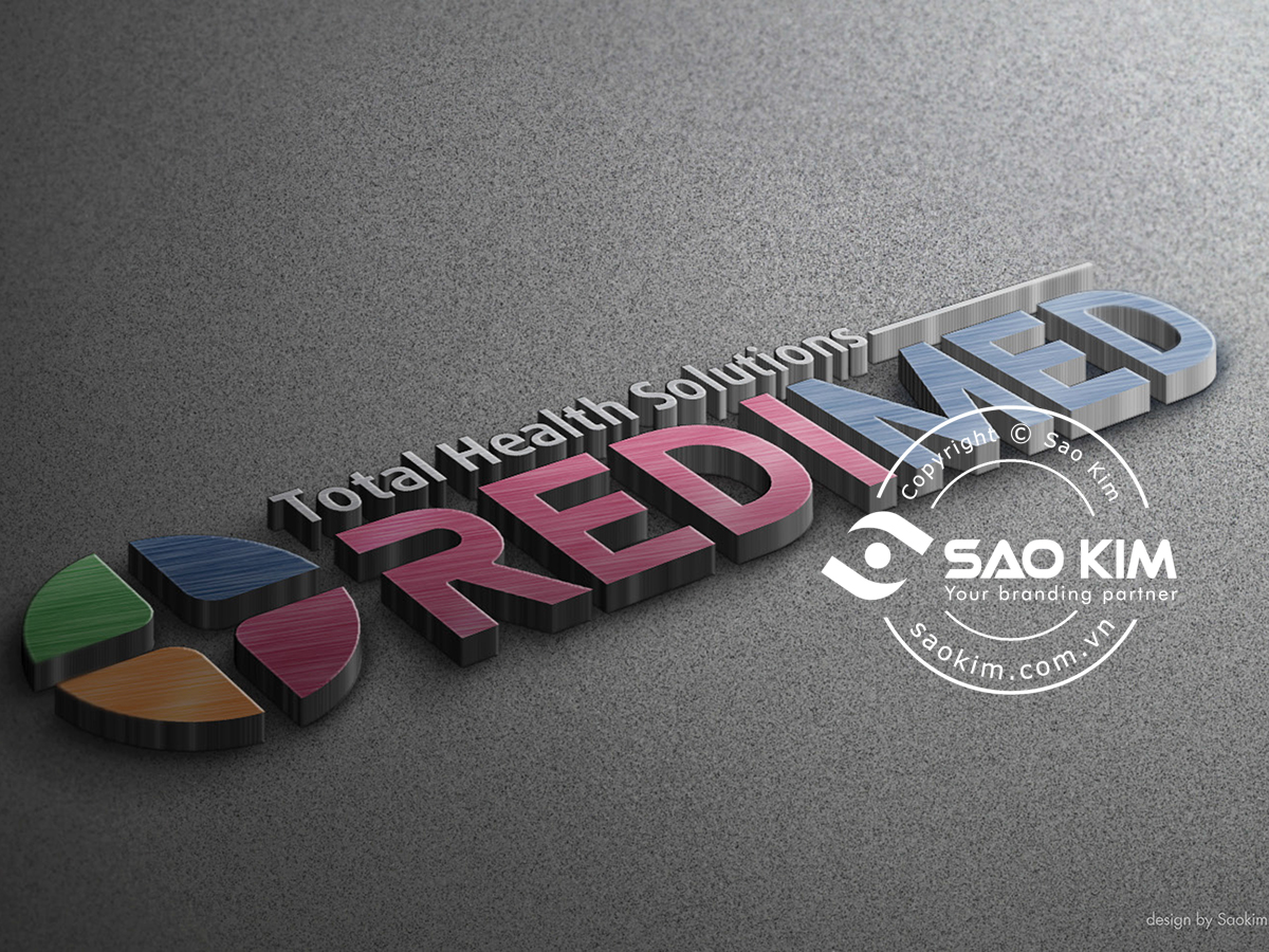 REDIMED - Thiết kế bộ logo và bộ nhận diện thương hiệu phòng khám bệnh viện REDIMED