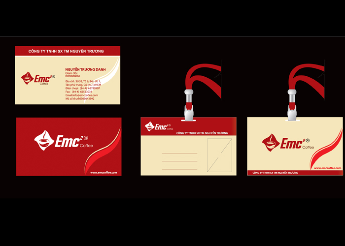 EMC2 COFFEE - Thiết kế nhận diện thương hiệu EMC2 COFFEE