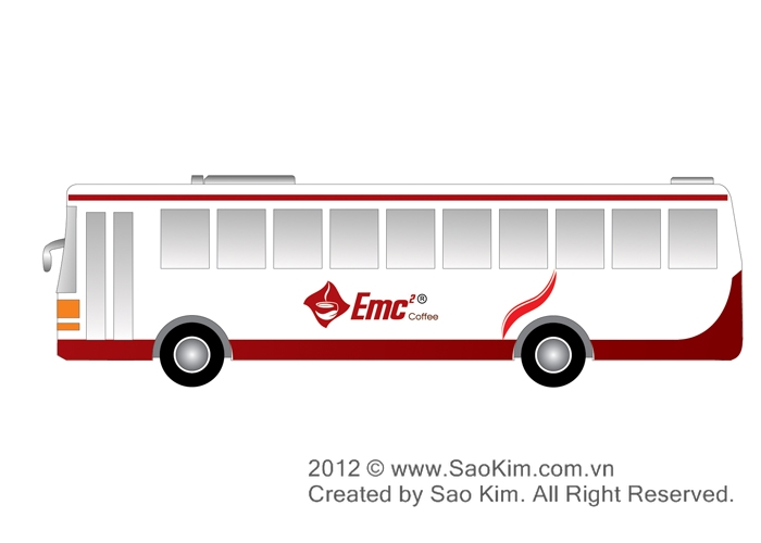 EMC2 COFFEE - Thiết kế nhận diện thương hiệu EMC2 COFFEE