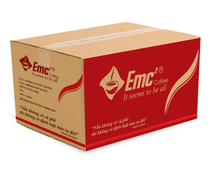 EMC2 COFFEE - Thiết kế nhận diện thương hiệu EMC2 COFFEE