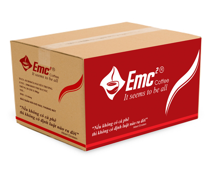 EMC2 COFFEE - Thiết kế nhận diện thương hiệu EMC2 COFFEE
