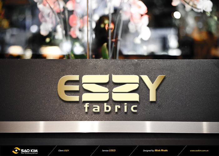 ESZY - Thiết kế logo thương hiệu vải sợi ESZY