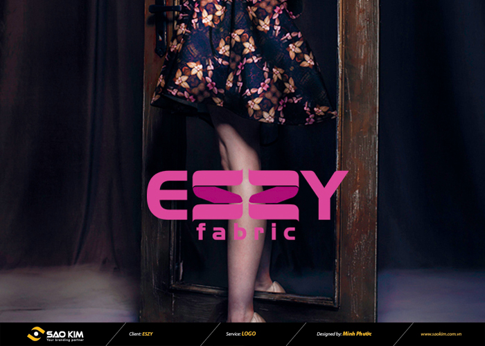 ESZY - Thiết kế logo thương hiệu vải sợi ESZY