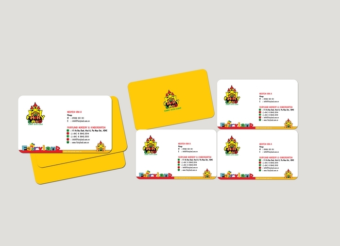 FAIRY LAND - Thiết kế logo và hệ thống nhận diện cho trường mầm non Fairy Land