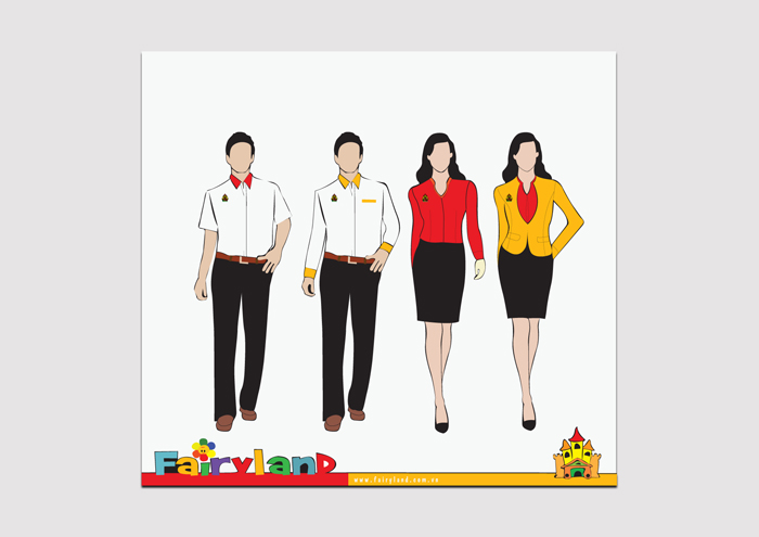 FAIRY LAND - Thiết kế logo và hệ thống nhận diện cho trường mầm non Fairy Land
