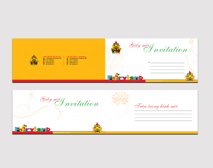 FAIRY LAND - Thiết kế logo và hệ thống nhận diện cho trường mầm non Fairy Land