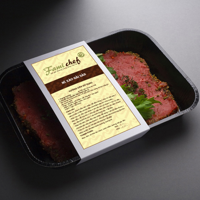 FAMICHEF - Dự án sáng tạo thương hiệu thực phẩm sơ chế Famichef