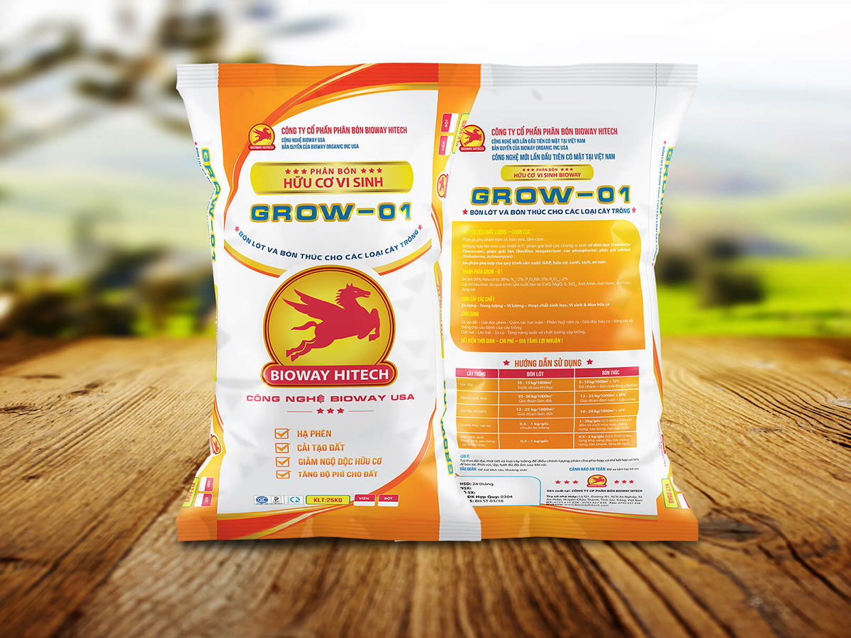 BIOWAY - Thiết kế bao bì sản phẩm và bộ sales kit Bioway