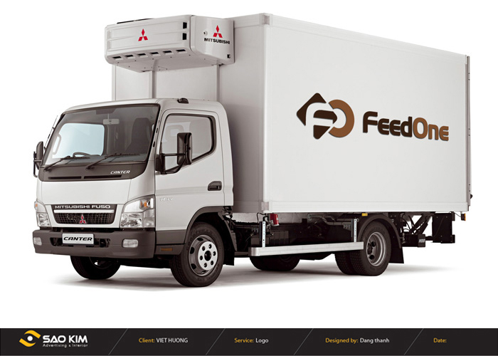 FeedOne - Thiết kế logo thức ăn Chăn nuôi FeedOne