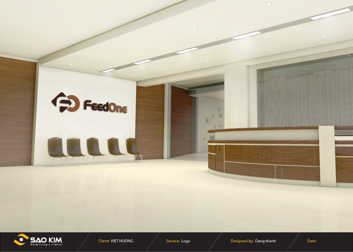 FeedOne - Thiết kế logo thức ăn Chăn nuôi FeedOne