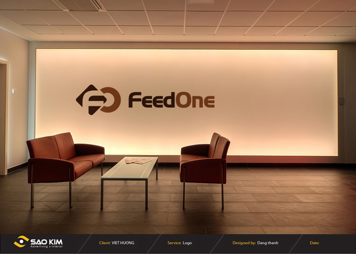 FeedOne - Thiết kế logo thức ăn Chăn nuôi FeedOne