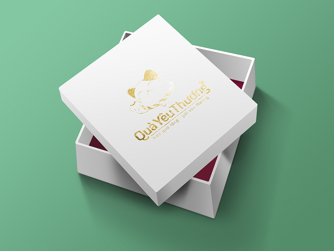 QUÀ YÊU THƯƠNG - Sức sống mới với mẫu thiết kế logo và nhận diện thương hiệu Quà Yêu Thương