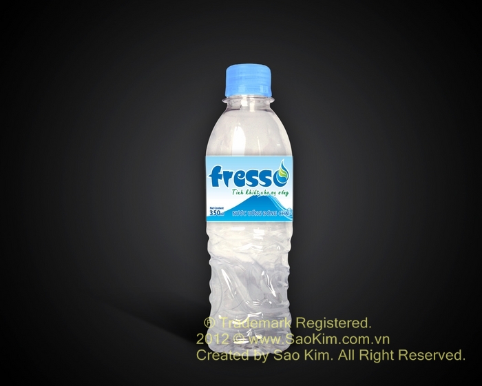 FRESSO - Thiết kế thương hiệu nước tinh khiết Fresso