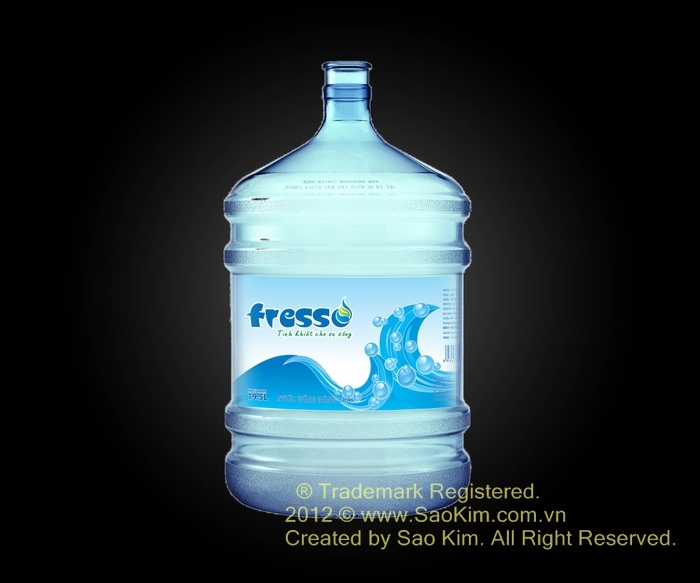 FRESSO - Thiết kế thương hiệu nước tinh khiết Fresso