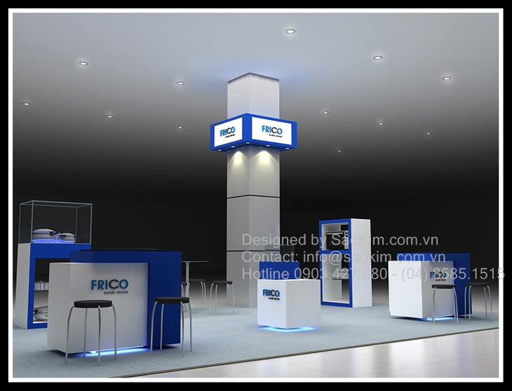 FRICO - Thiết kế showroom thiết bị nhà bếp FRICO