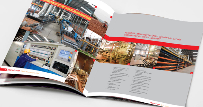 GỐM ĐẤT VIỆT - Thiết kế company Profile công ty Cổ Phần Gốm Đất Việt