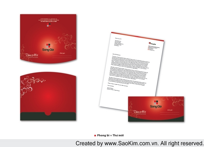 HÀ THÀNH SONG GIA - Thiết kế logo và hệ thống nhận diện cho công ty Hà Thành Song Gia
