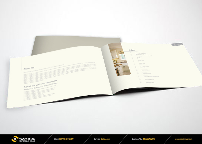 Happy Kitchen - Thiết kế catalogue Happy Kitchen