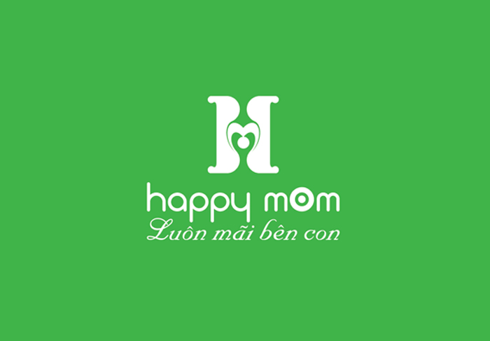 Happy Mom - Thiết kế logo, nhận diện thương hiệu thời trang mẹ và bé Happy Mom