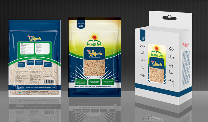 Hạt Ngọc Trời - Thiết kế bao bì Hạt Ngọc Trời