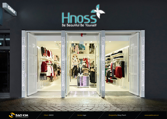 Hnoss Fashion - Tái thiết kế nhận diện thương hiệu thời trang HNOSS