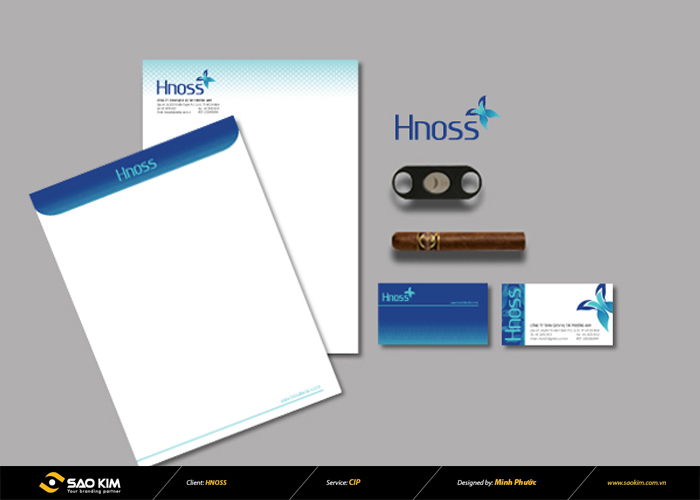 Hnoss Fashion - Tái thiết kế nhận diện thương hiệu thời trang HNOSS