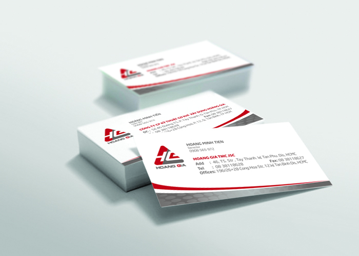 Hoàng Gia - Thiết kế logo Công ty CP Kỹ thuật Cơ khí Xây dựng Hoàng Gia