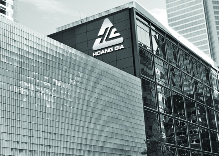 Hoàng Gia - Thiết kế logo Công ty CP Kỹ thuật Cơ khí Xây dựng Hoàng Gia