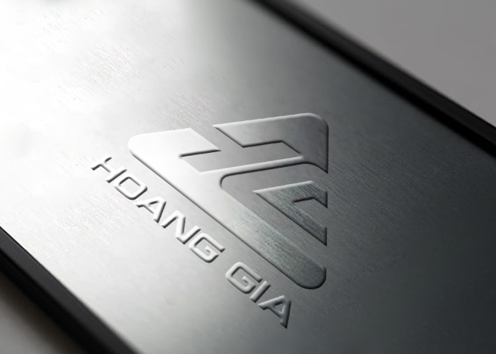 Hoàng Gia - Thiết kế logo Công ty CP Kỹ thuật Cơ khí Xây dựng Hoàng Gia