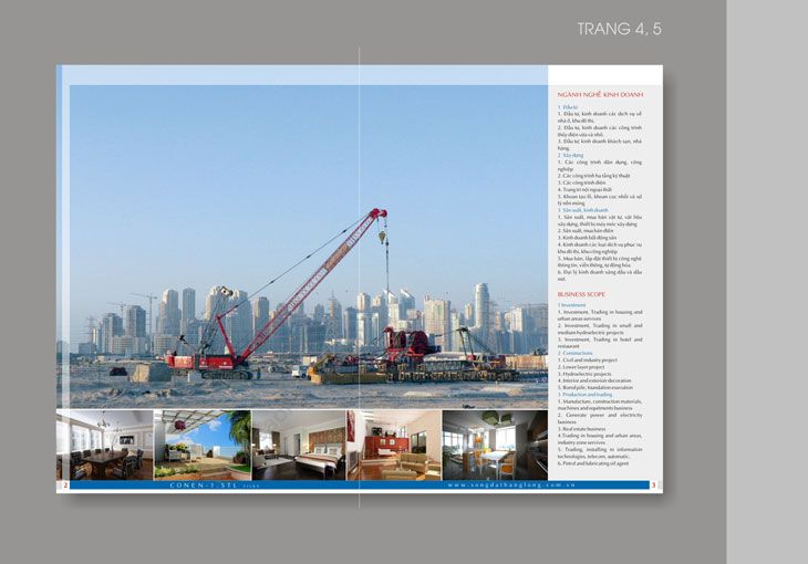 SÔNG ĐÀ THĂNG LONG - Thiết kế profile cho Sông Đà Thăng Long