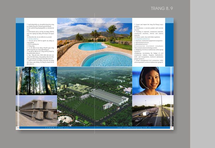 SÔNG ĐÀ THĂNG LONG - Thiết kế profile cho Sông Đà Thăng Long