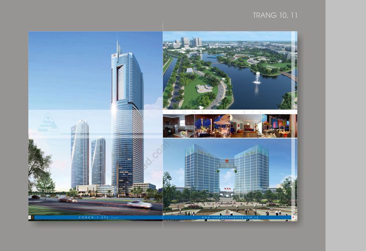 SÔNG ĐÀ THĂNG LONG - Thiết kế profile cho Sông Đà Thăng Long