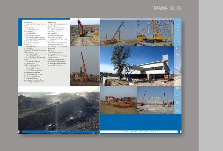 SÔNG ĐÀ THĂNG LONG - Thiết kế profile cho Sông Đà Thăng Long