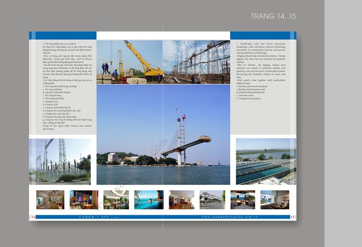 SÔNG ĐÀ THĂNG LONG - Thiết kế profile cho Sông Đà Thăng Long