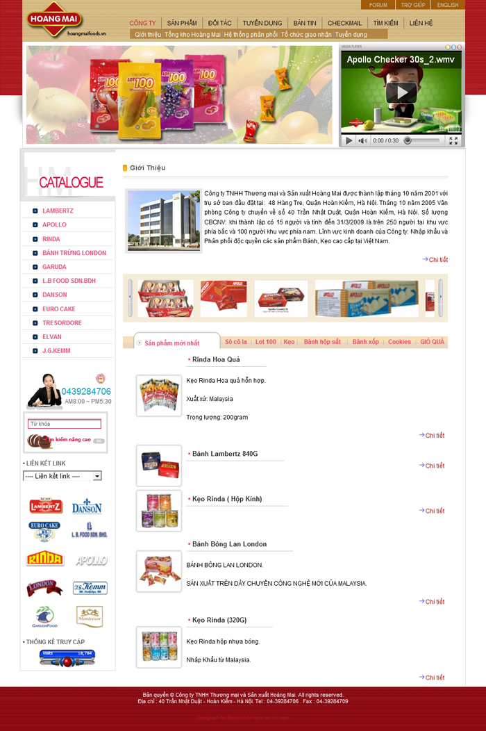 CÔNG TY TNHH TM&SX HOÀNG MAI (HOANGMAI FOOD) - 