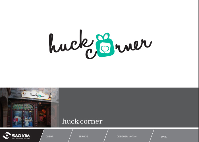 HUCK CORNER - Thiết kế logo thương hiệu quà tặng