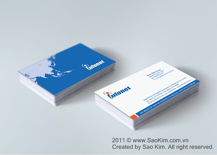 INFONET - Thiết kế thương hiệu công ty công nghệ mạng INFONET