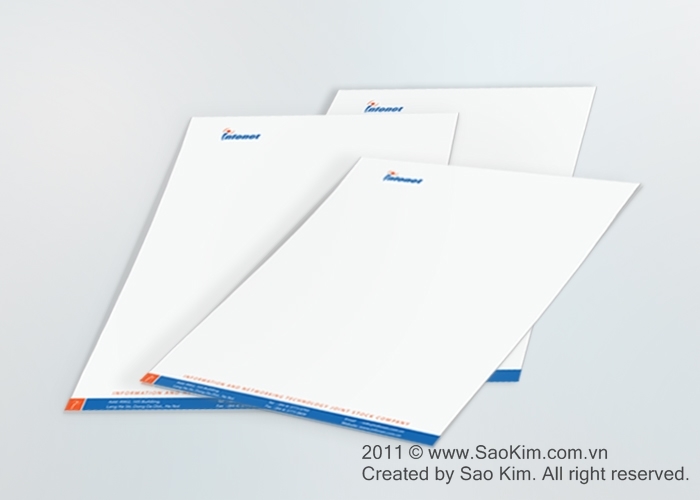 INFONET - Thiết kế thương hiệu công ty công nghệ mạng INFONET