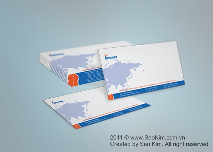 INFONET - Thiết kế thương hiệu công ty công nghệ mạng INFONET