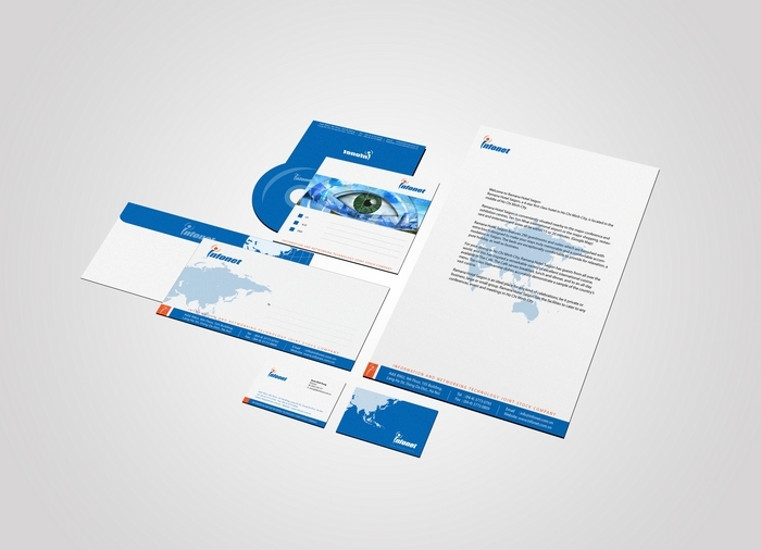 INFONET - Thiết kế thương hiệu công ty công nghệ mạng INFONET