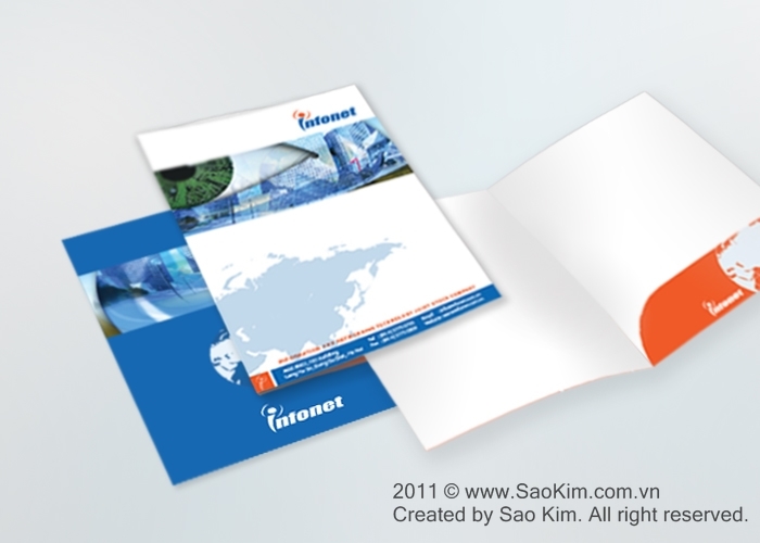 INFONET - Thiết kế thương hiệu công ty công nghệ mạng INFONET
