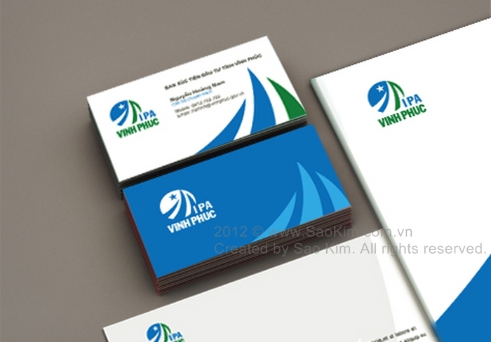 IPA VĨNH PHÚC - Thiết kế logo cho Ban xúc tiến đầu tư tỉnh Vĩnh Phúc