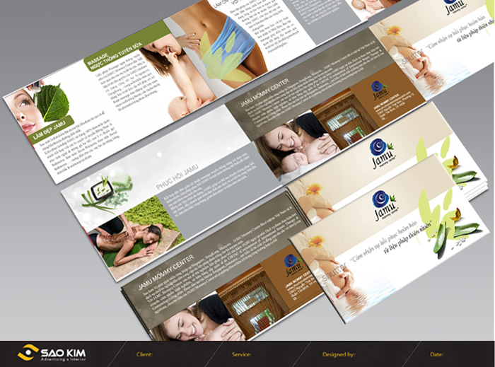 JAMU MOMMY CENTER - Thiết kế ấn phẩm quảng cáo Jamu Mommy Center