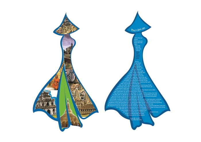 KHOAVIET TRAVEL - Thiết kế thương hiệu du lịch Khoa Việt Travel