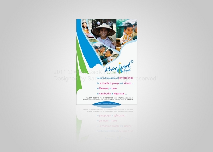 KHOAVIET TRAVEL - Thiết kế thương hiệu du lịch Khoa Việt Travel