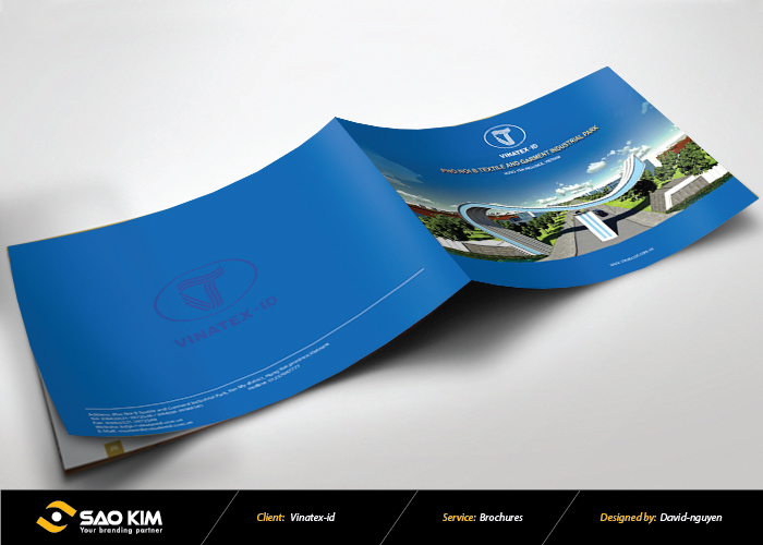 Khu công nghiệp Dệt may Phố Nối - Thiết kế brochure Khu công nghiệp Dệt may Phố Nối