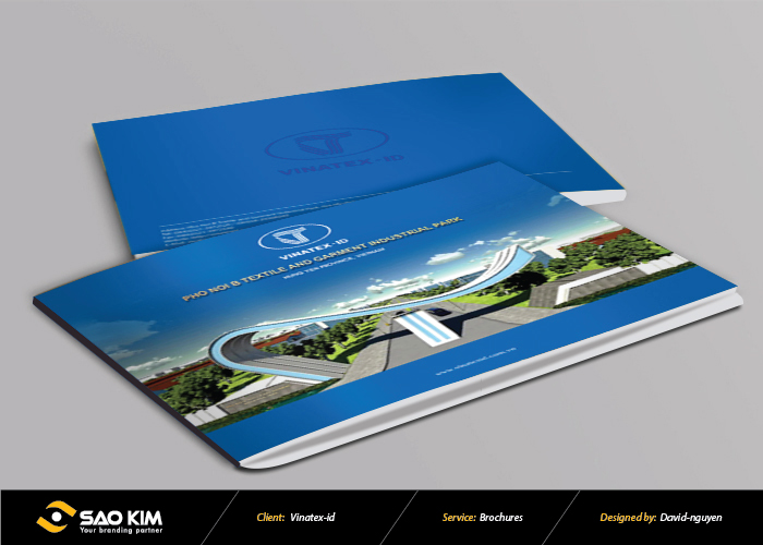 Khu công nghiệp Dệt may Phố Nối - Thiết kế brochure Khu công nghiệp Dệt may Phố Nối